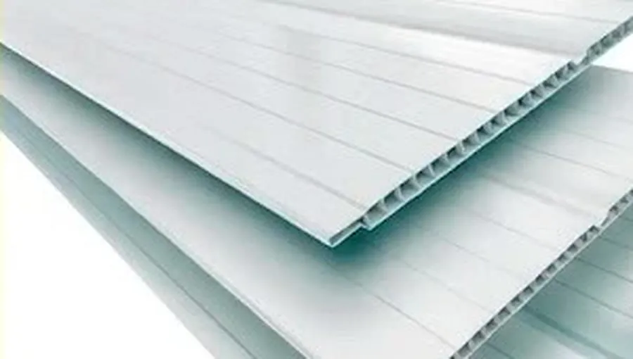 Forro PVC branco frisado